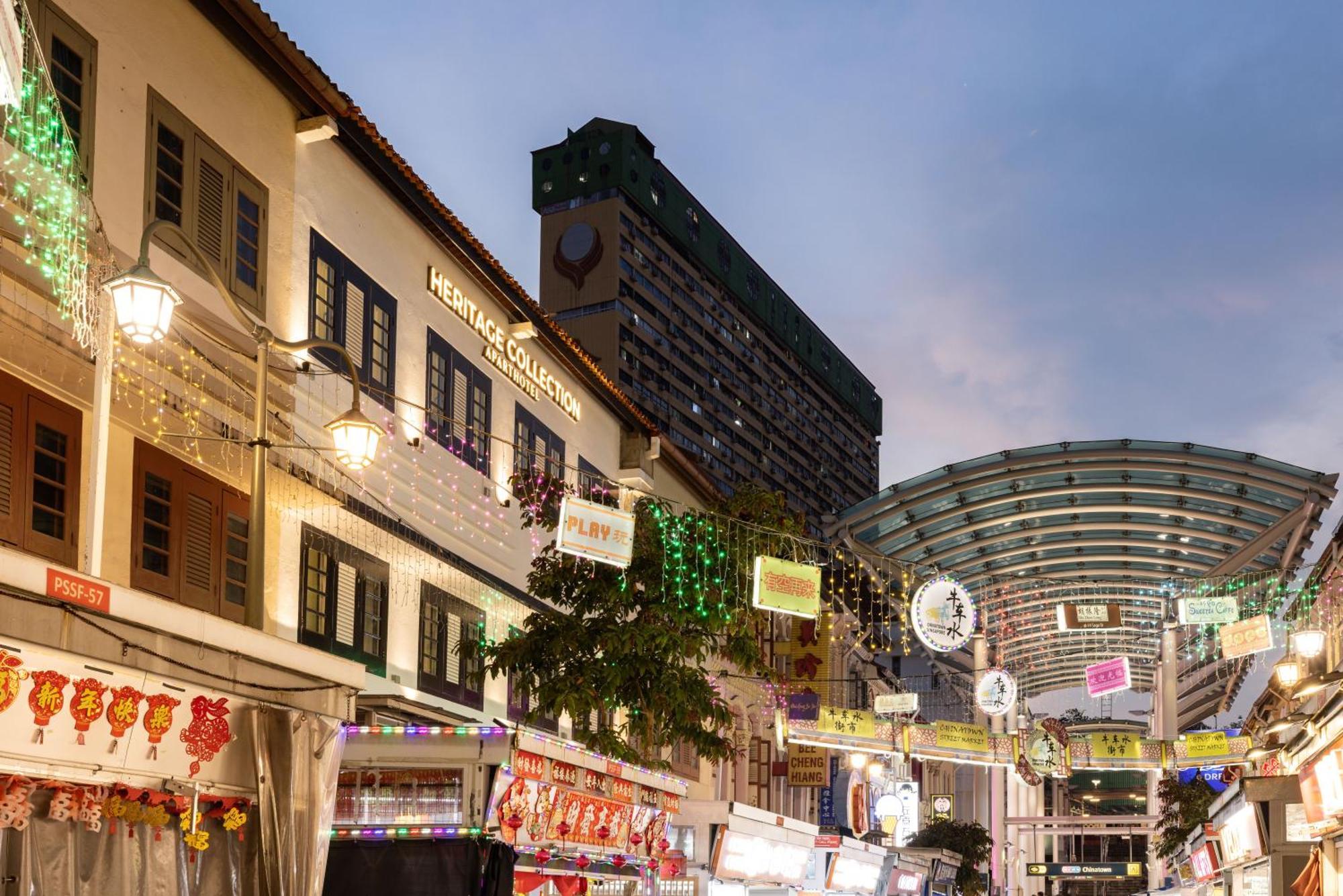 Heritage Collection On Pagoda - Mobile App Check-In Singapur Exterior foto
